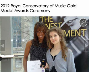2012 Royal Conservatory of Music Gold Medal Awards Ceremony